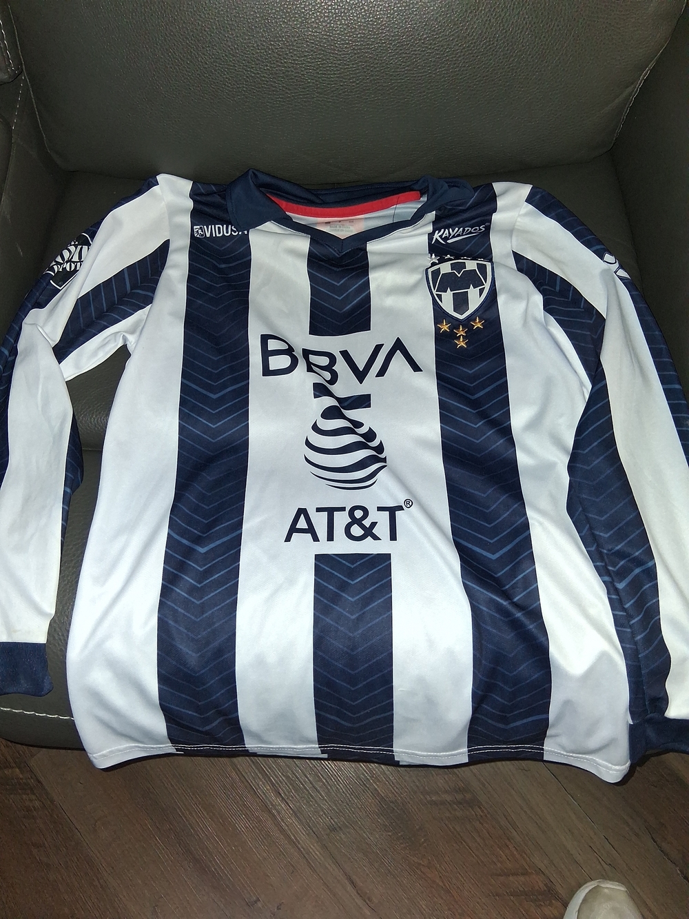 Rayados Monterrey Navy & White Soccer Jersey